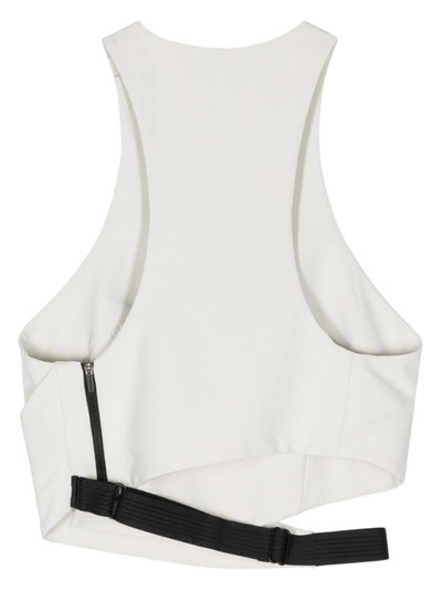 HYEIN SEO strap-detail halterneck tank top outlook