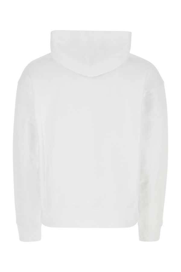 Moschino White cotton sweatshirt | gebnegozionline | REVERSIBLE