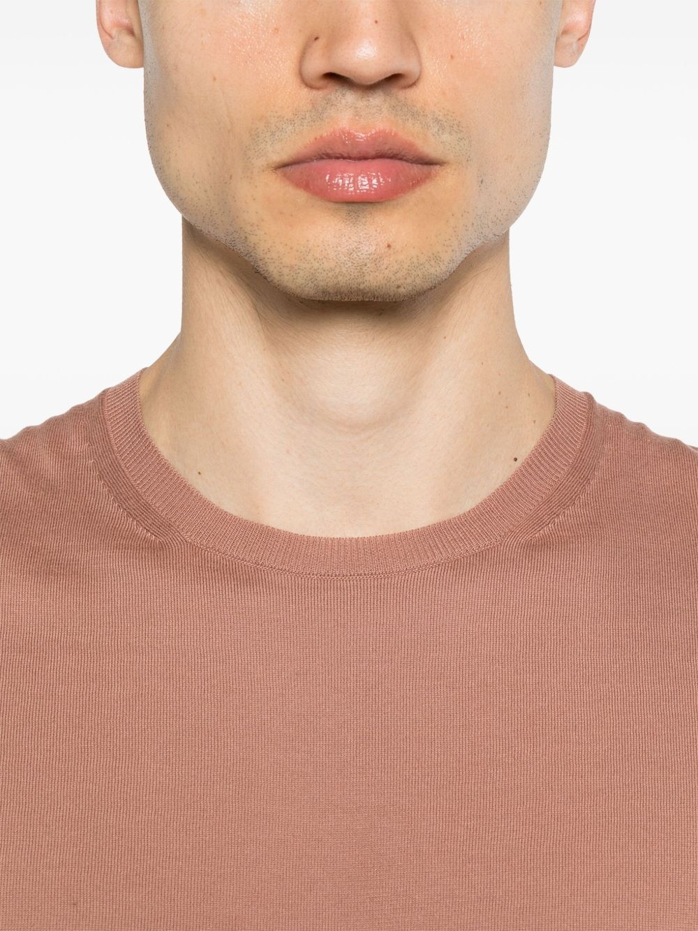 fine-knit T-shirt - 4