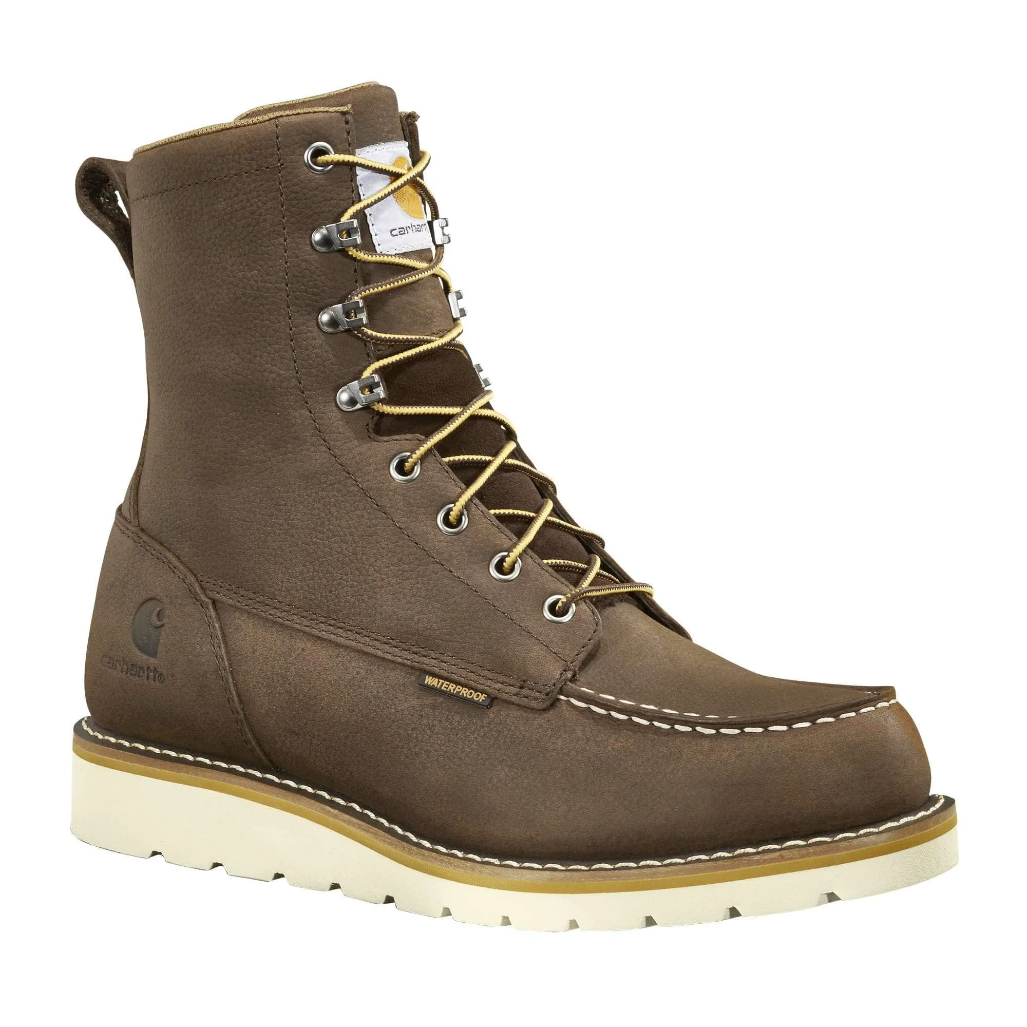 Waterproof 8" Moc Toe Wedge Boot - 1