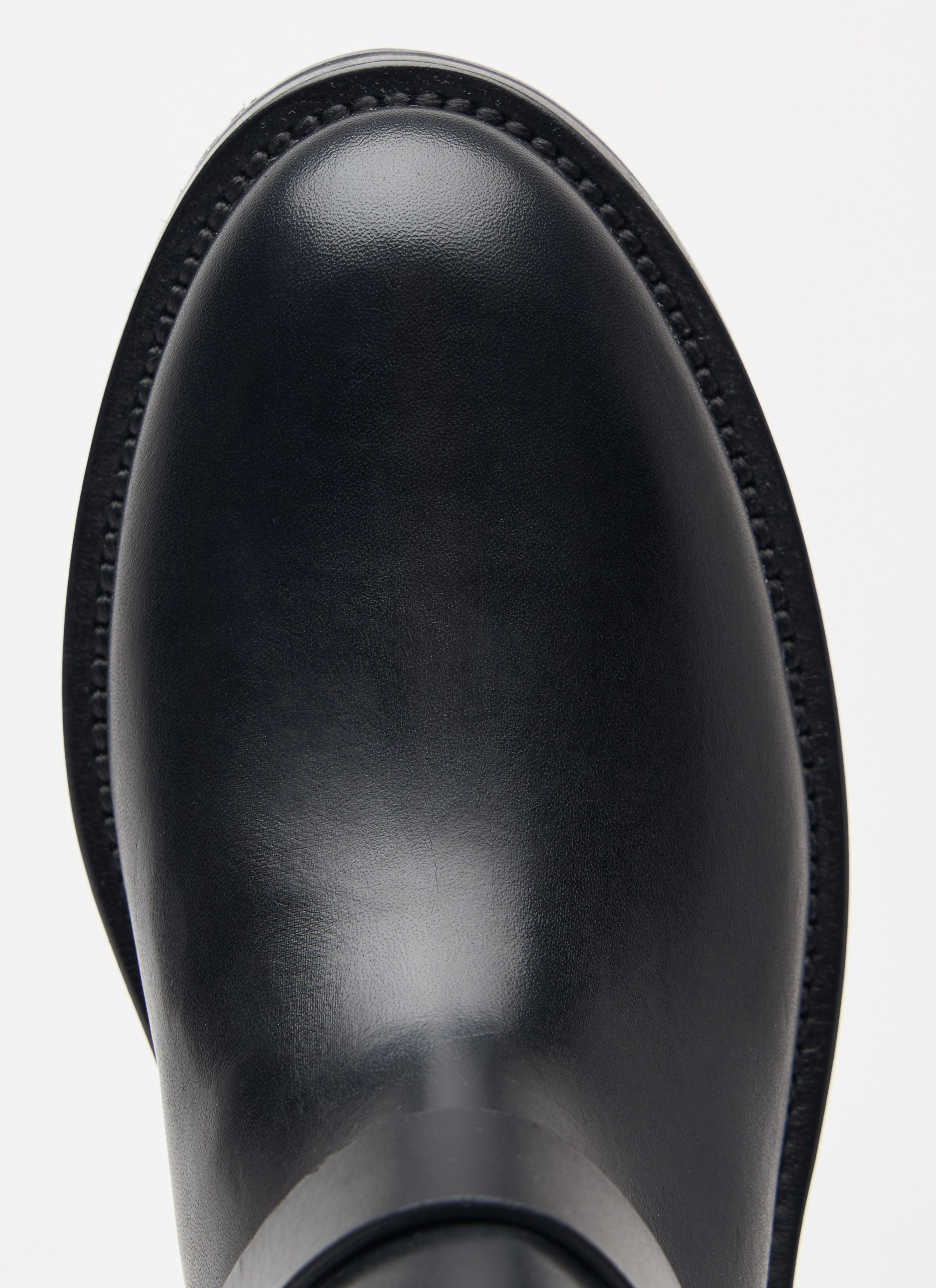 Saint Laurent Women River Leather Boots - 7