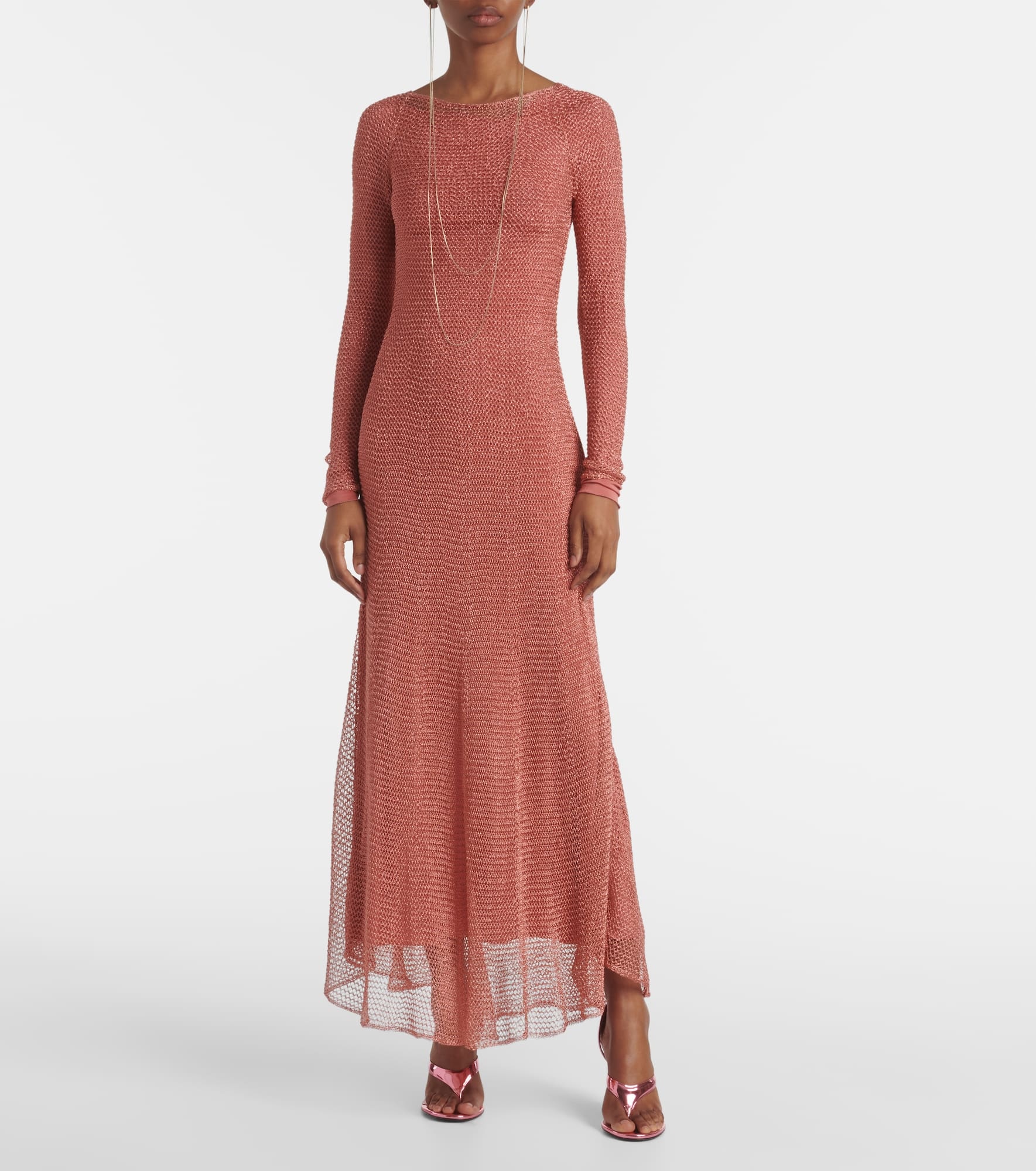 Sheer maxi dress - 2