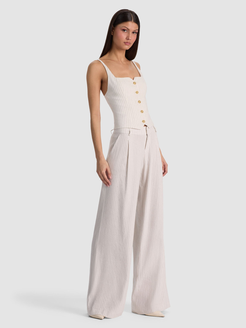 KELCEY LINEN VEST 5