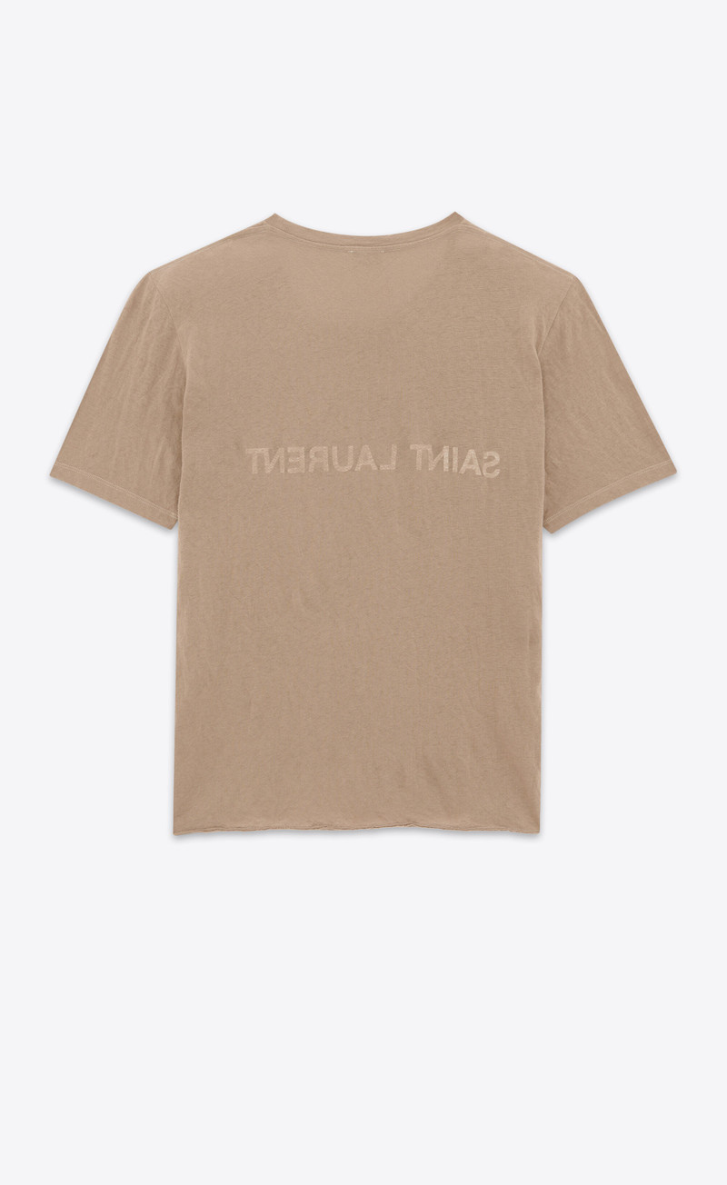 SAINT LAURENT saint laurent reverse t-shirt outlook