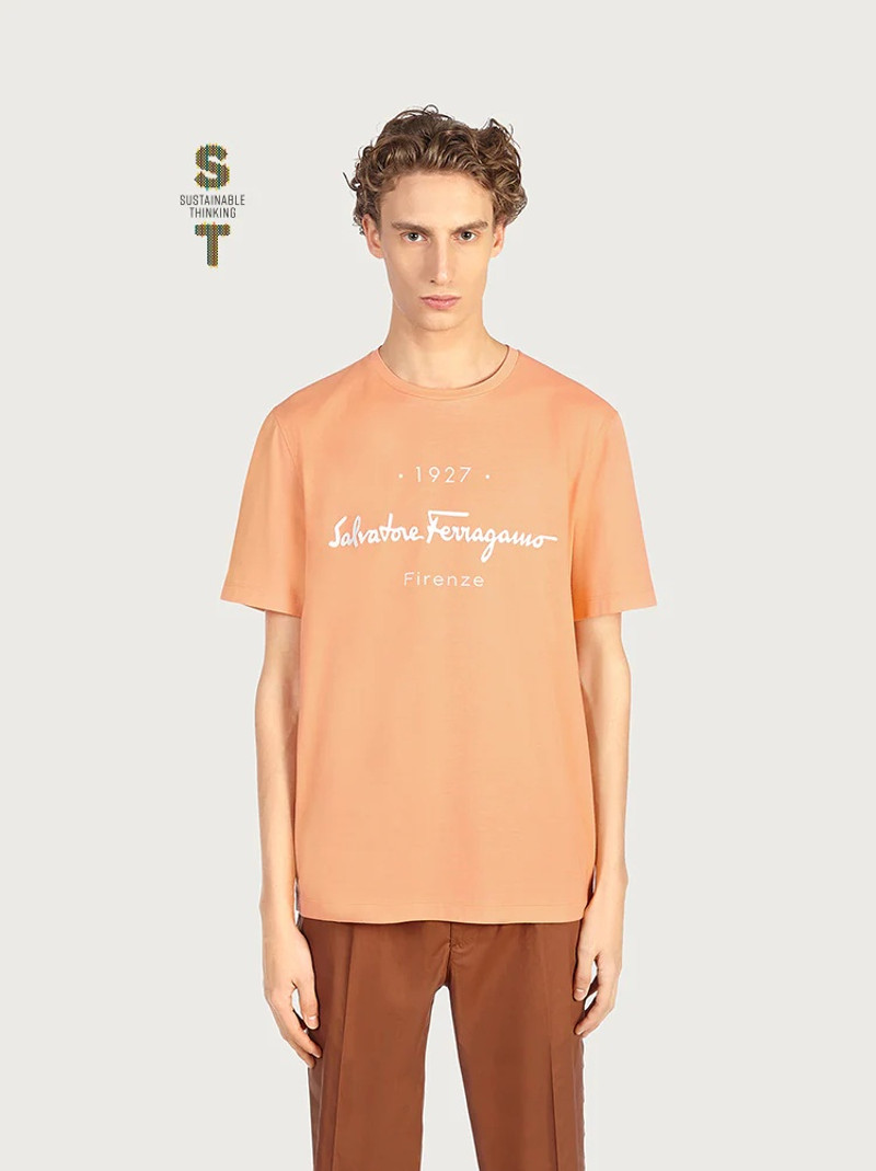FERRAGAMO 1927 SIGNATURE T-SHIRT outlook
