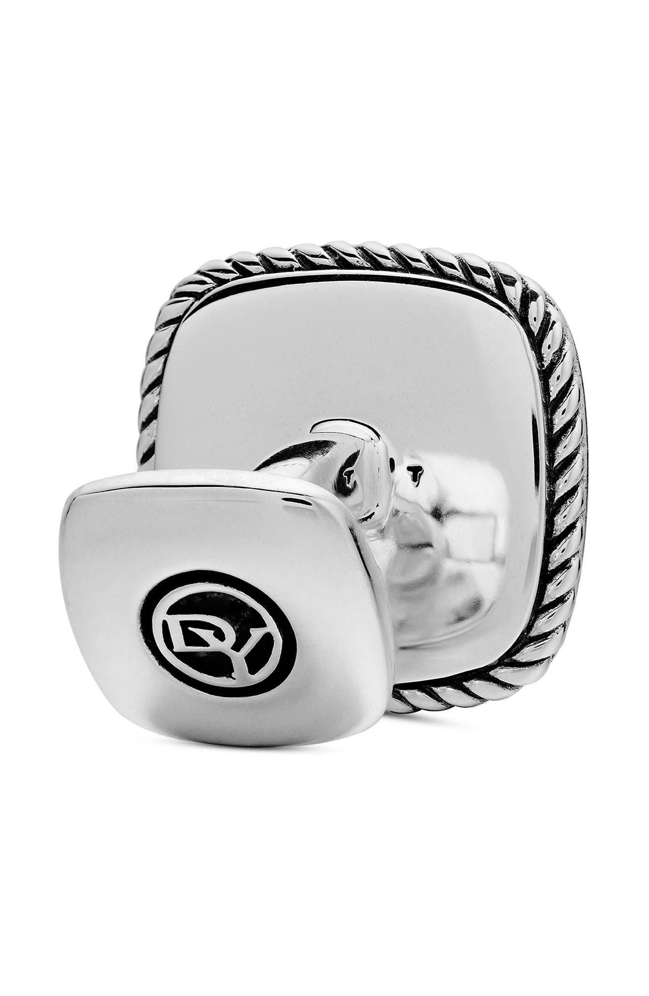 David Yurman Pietersite Cuff Links in Silver at Nordstrom - 6