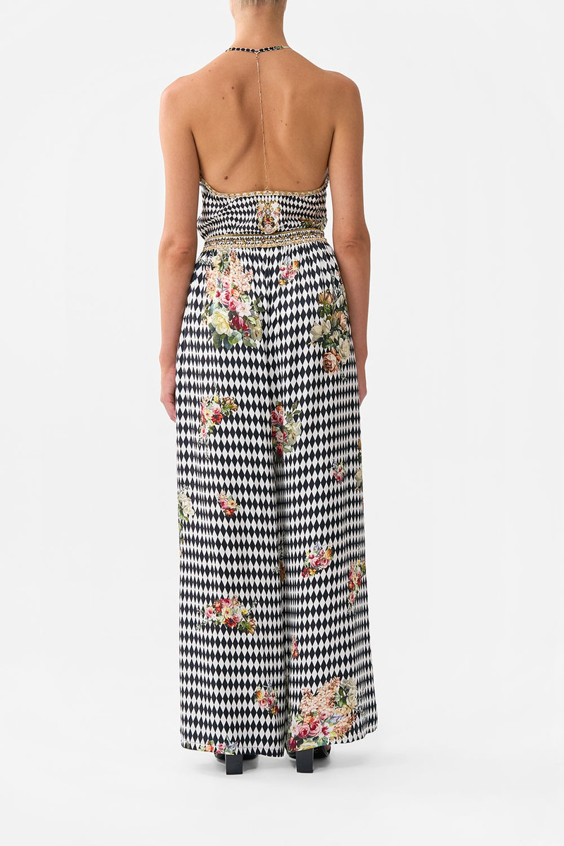 WIDE LEG TROUSER WITH FRONT POCKETS 3