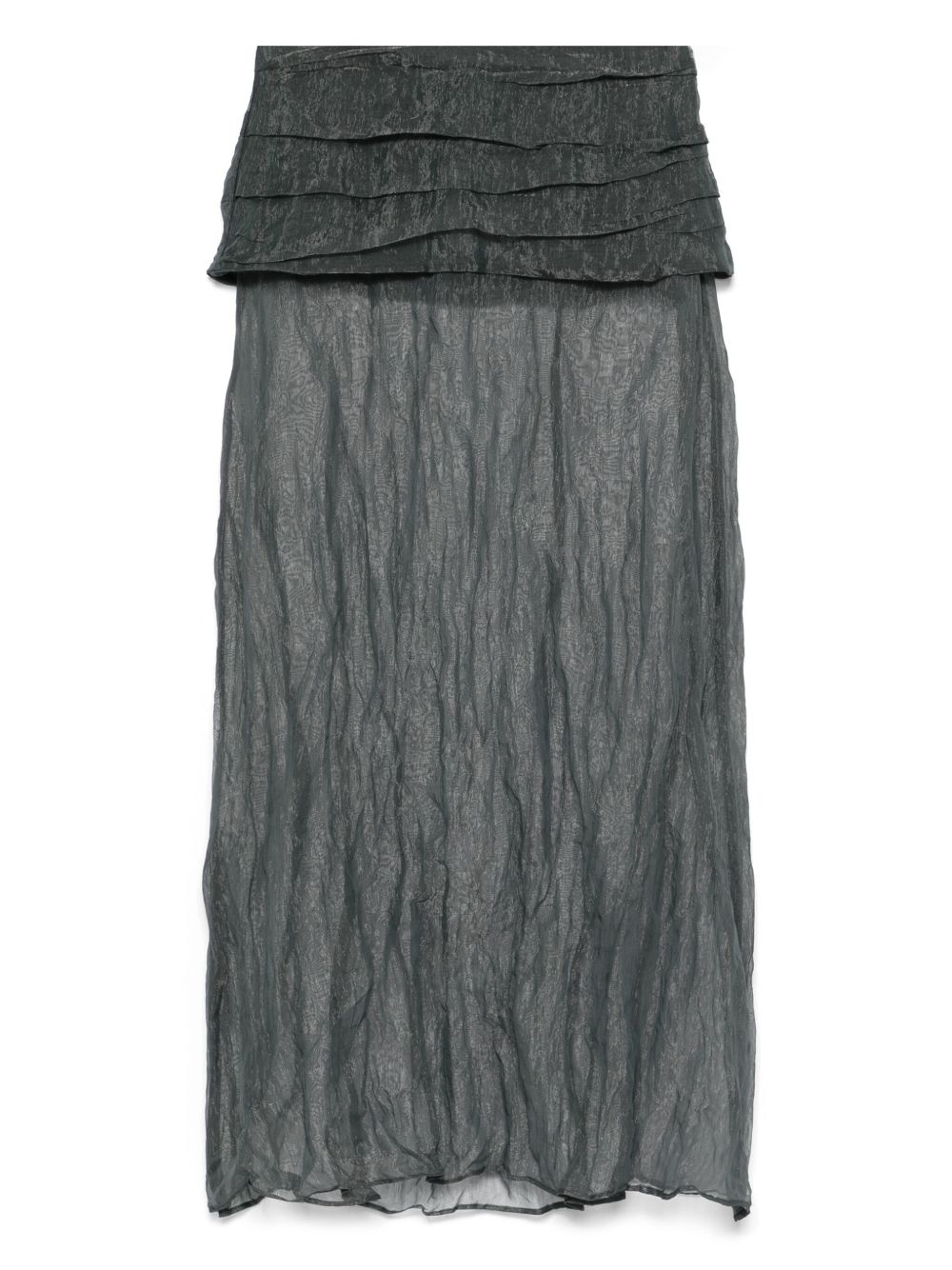 draped skirt - 1