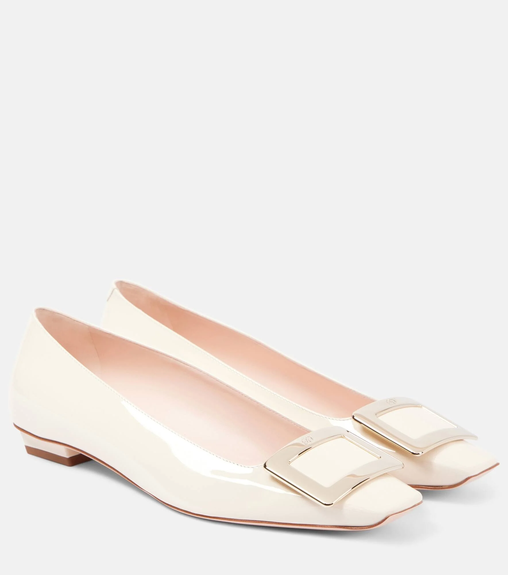 Belle Vivier 25 patent leather ballet flats - 1