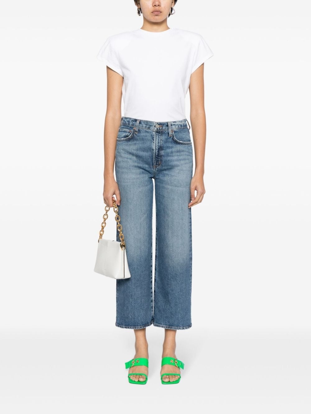 Harper cropped jeans - 2