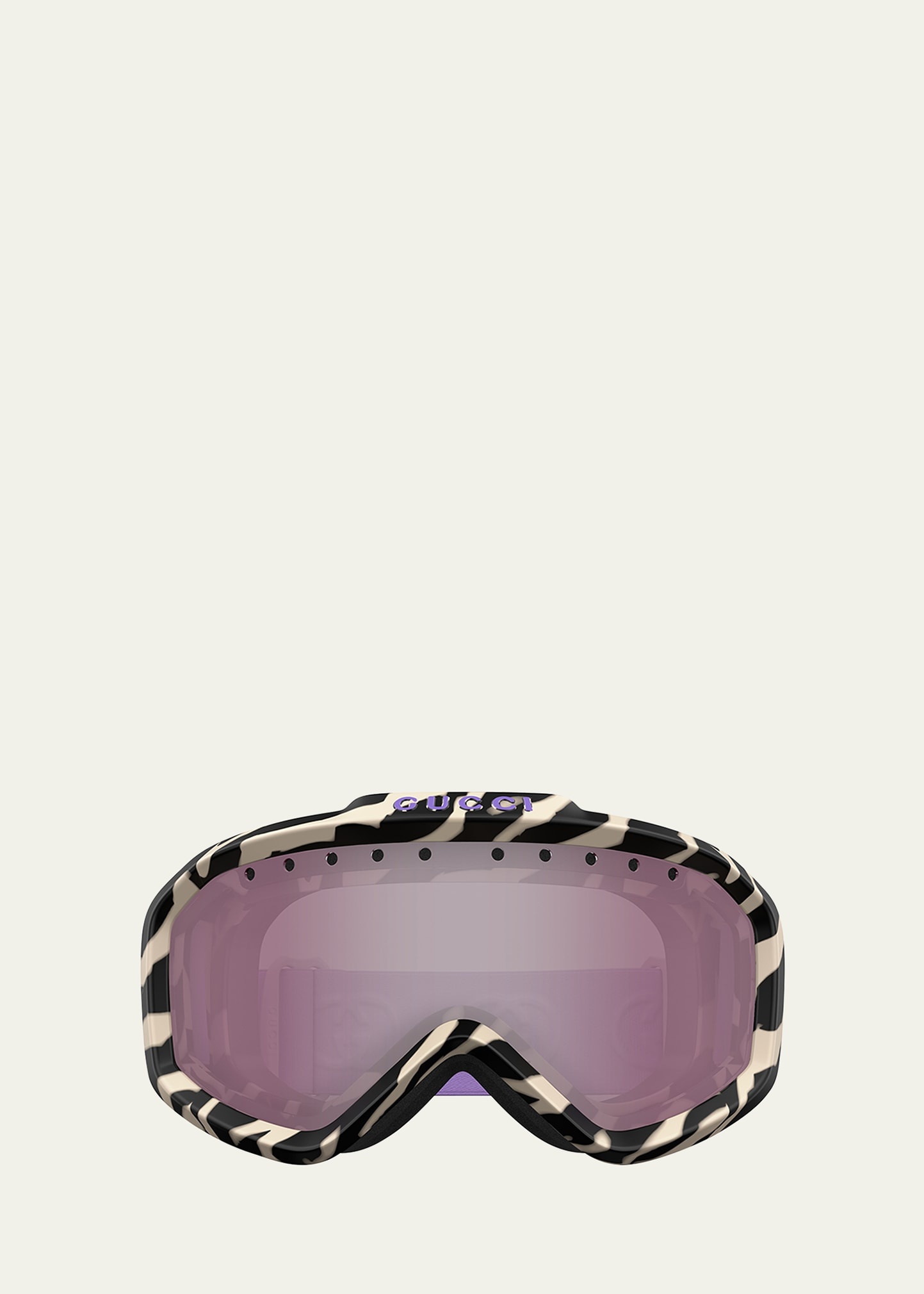 Multicolor Logo Injection Plastic Shield Sunglasses - 1