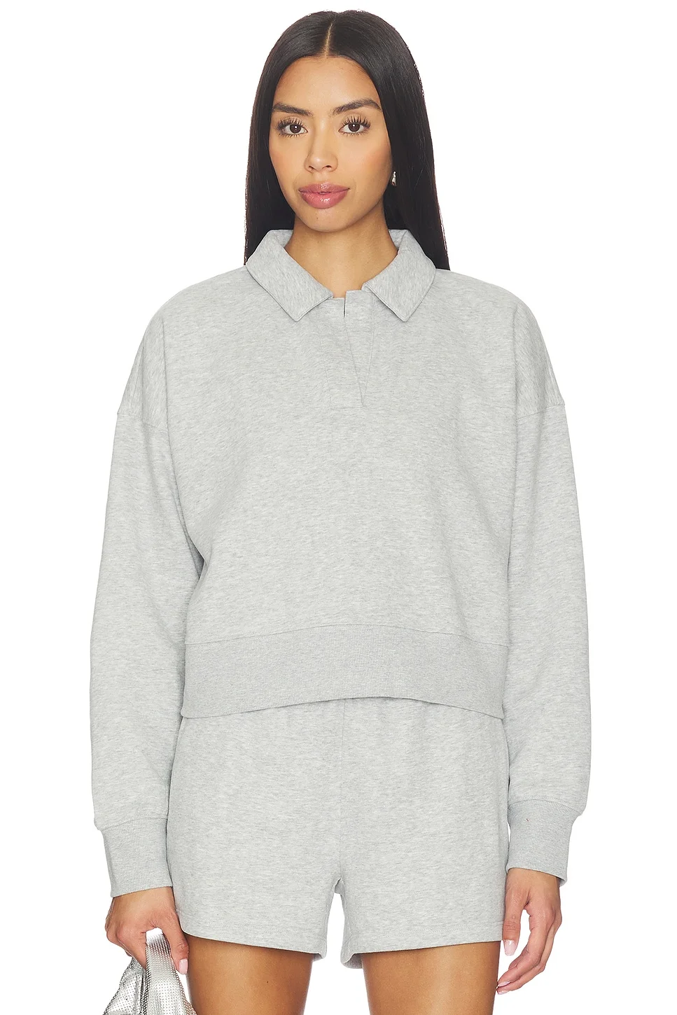 Luxefleece Collared Sweatshirt - 1