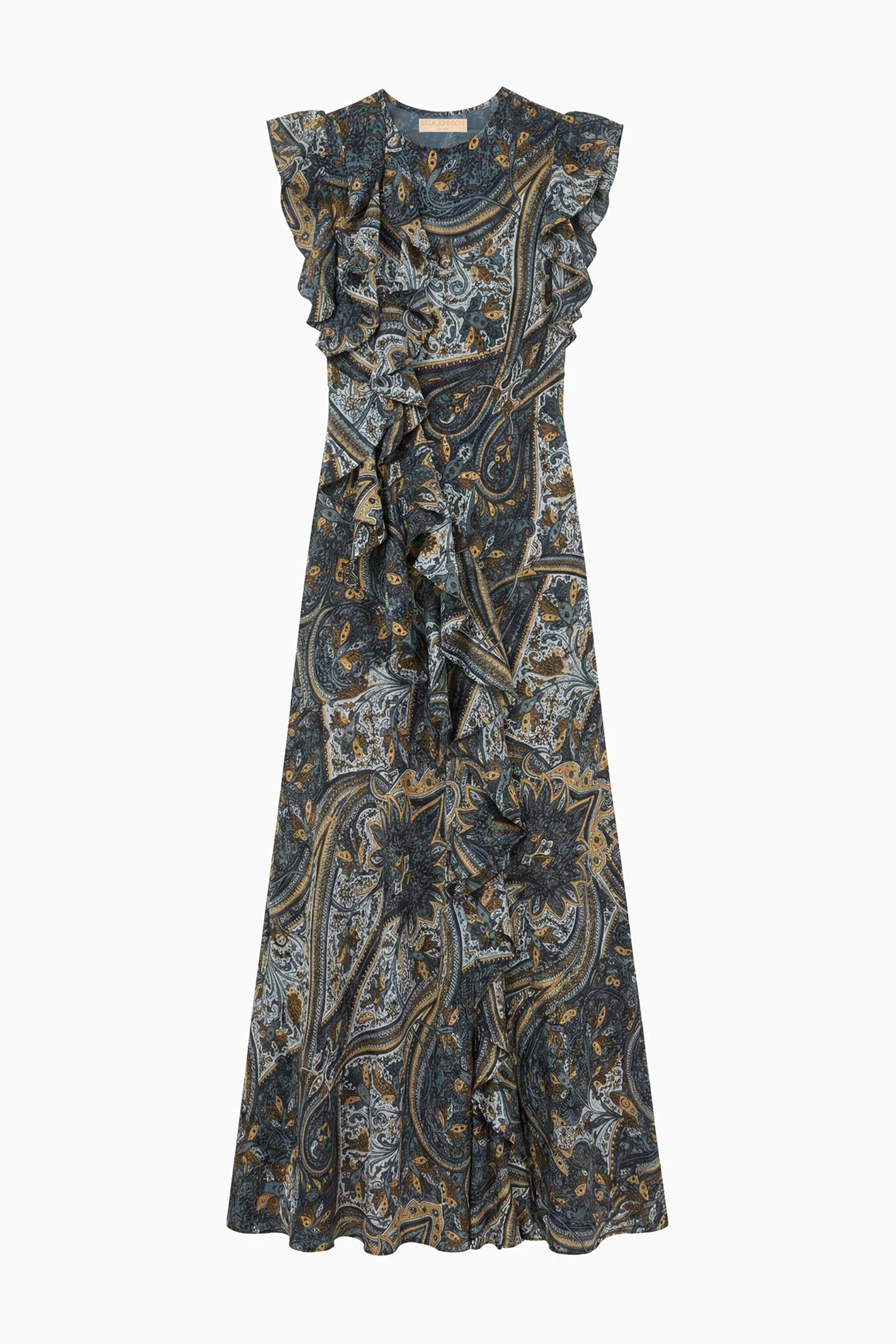 Ameline Sleeveless Silk Dress - 1