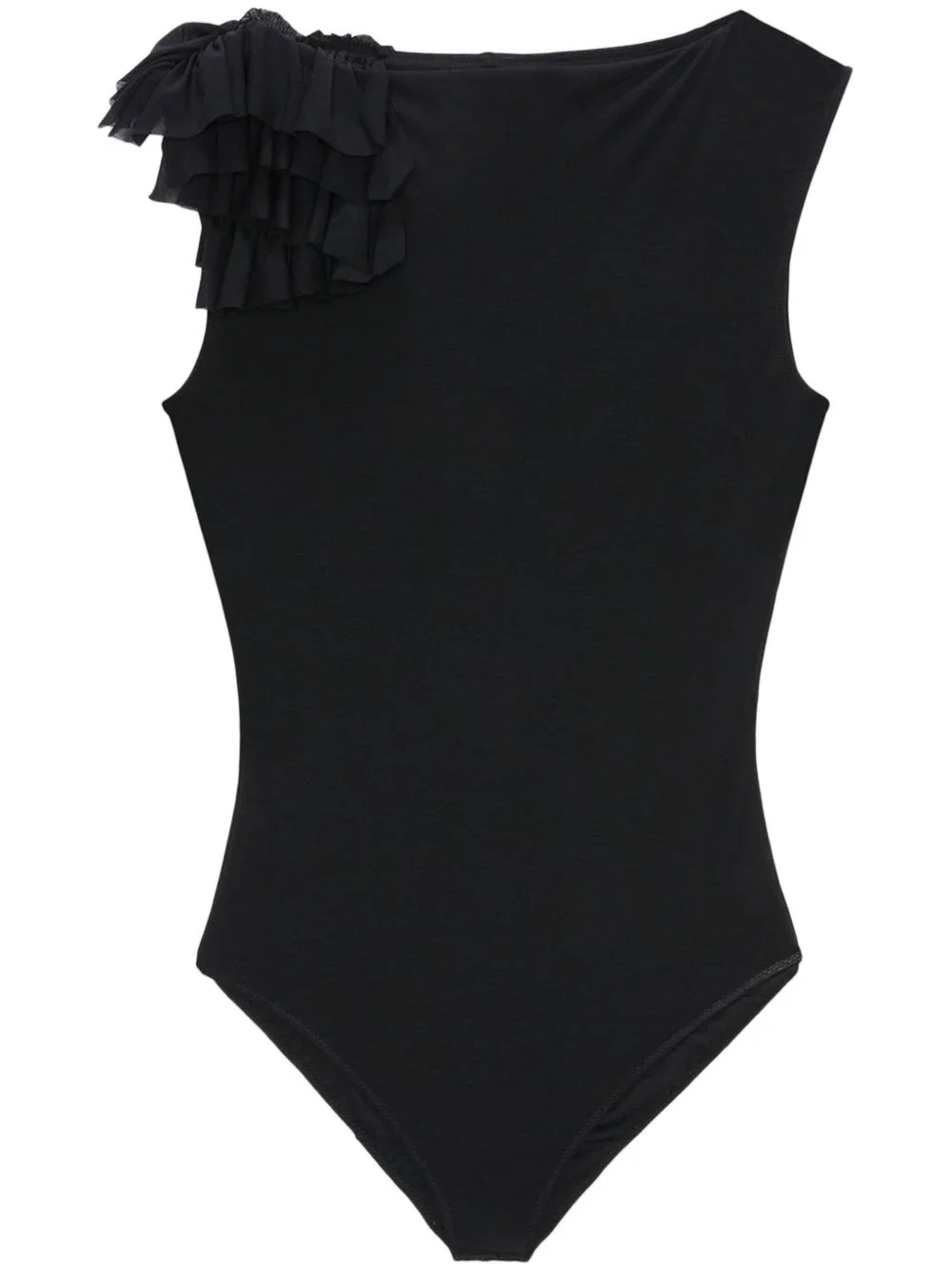 ruffle-detailing body - 1