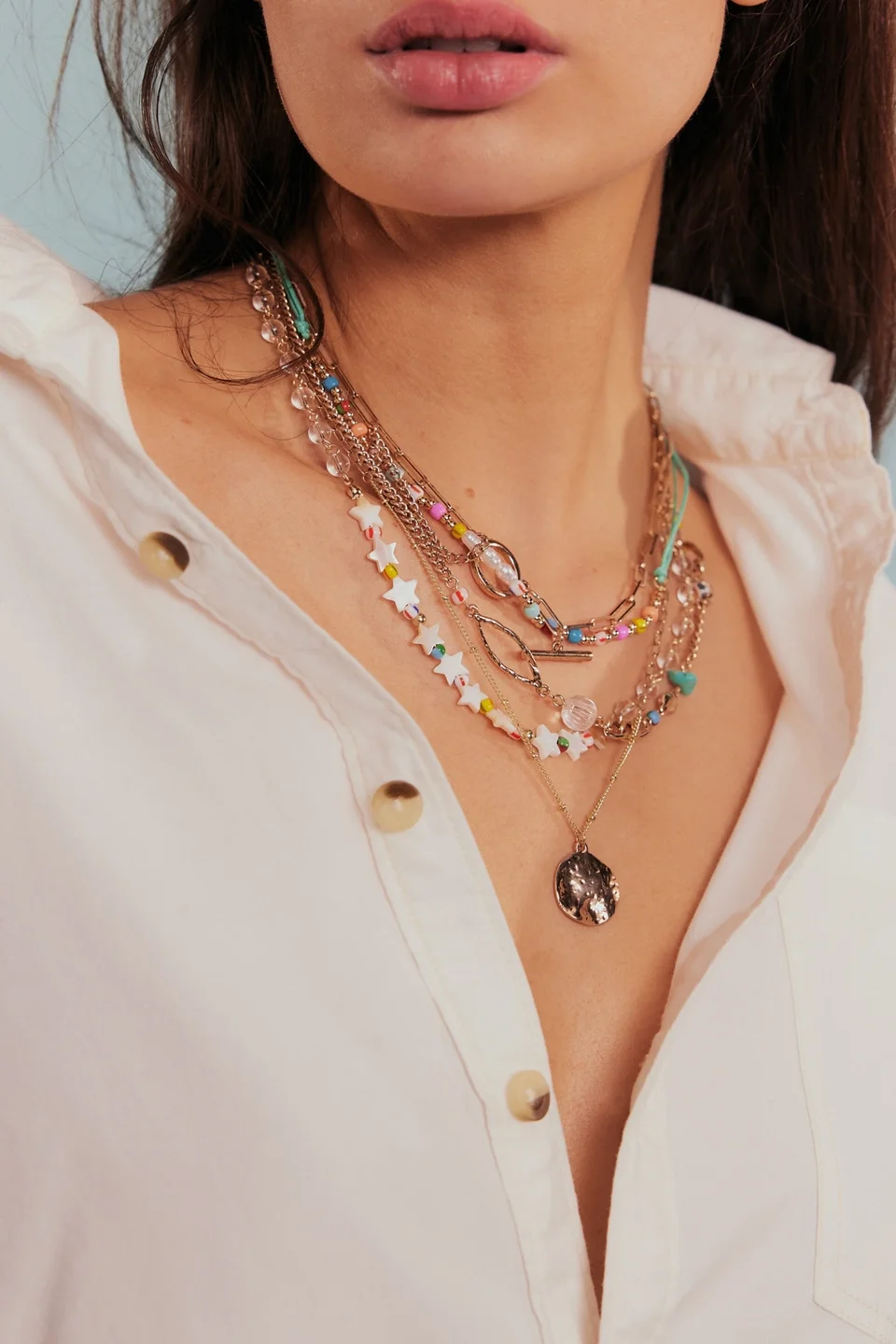 Starry Layer Necklace - 1