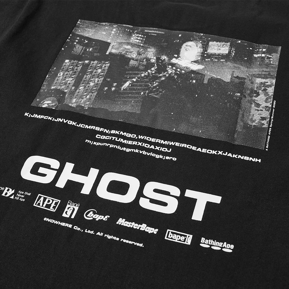 A Bathing Ape A Bathing Ape Ghost Tee - 4