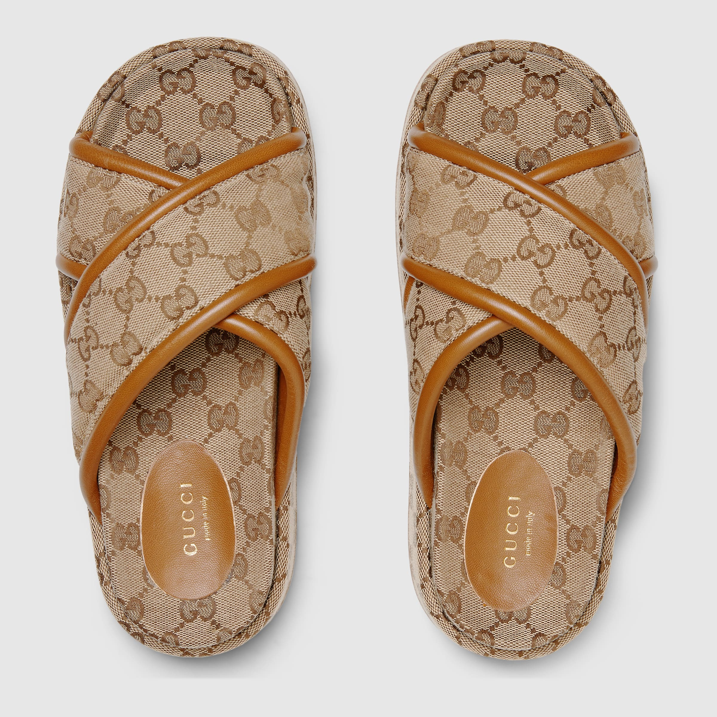 Women's GG platform sandal - 5