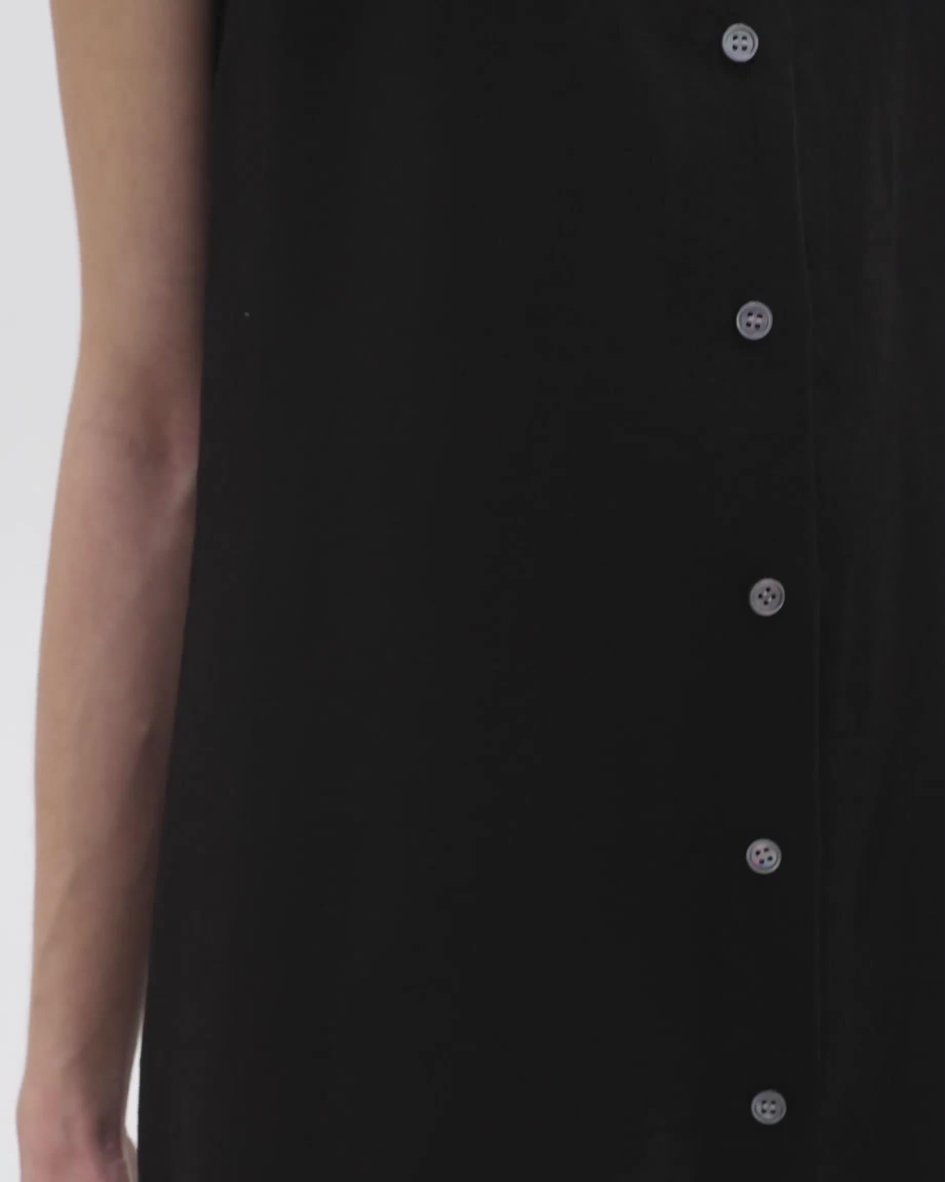 Halter Neck Shirt Dress in Hemp - 6