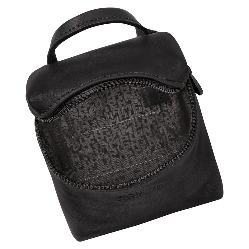 Le Pliage Xtra XS Crossbody bag Black - Leather 5