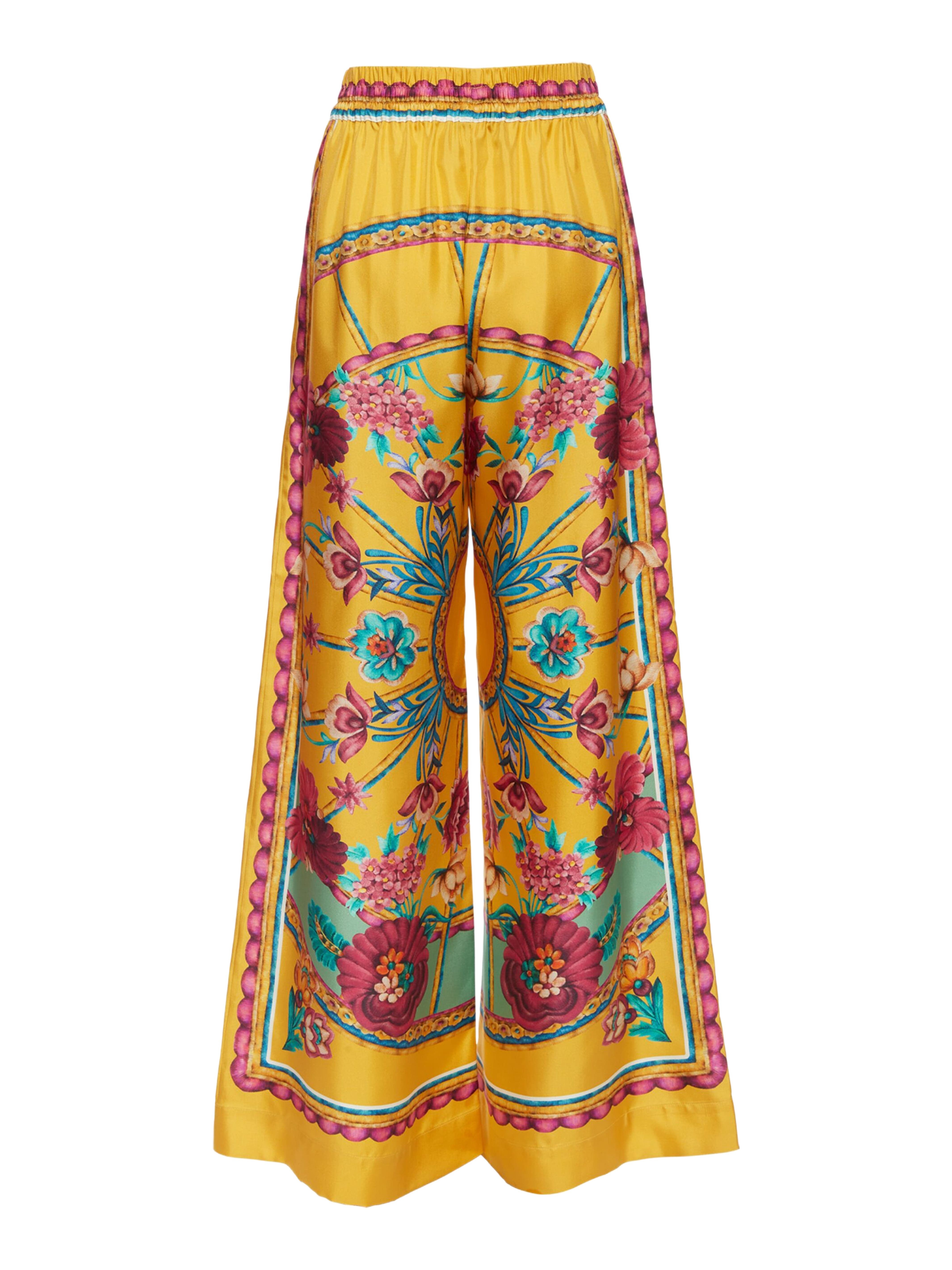 La DoubleJ Palazzo Pants Zodiac Placée Marigold at Nordstrom - 3