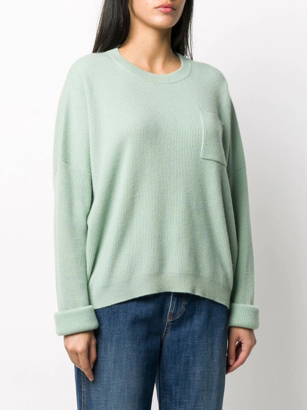 cashmere ribbed-knit jumper - 3