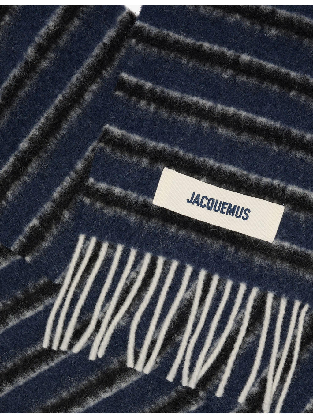Le Carro Striped Wool-Blend Scarf - 3