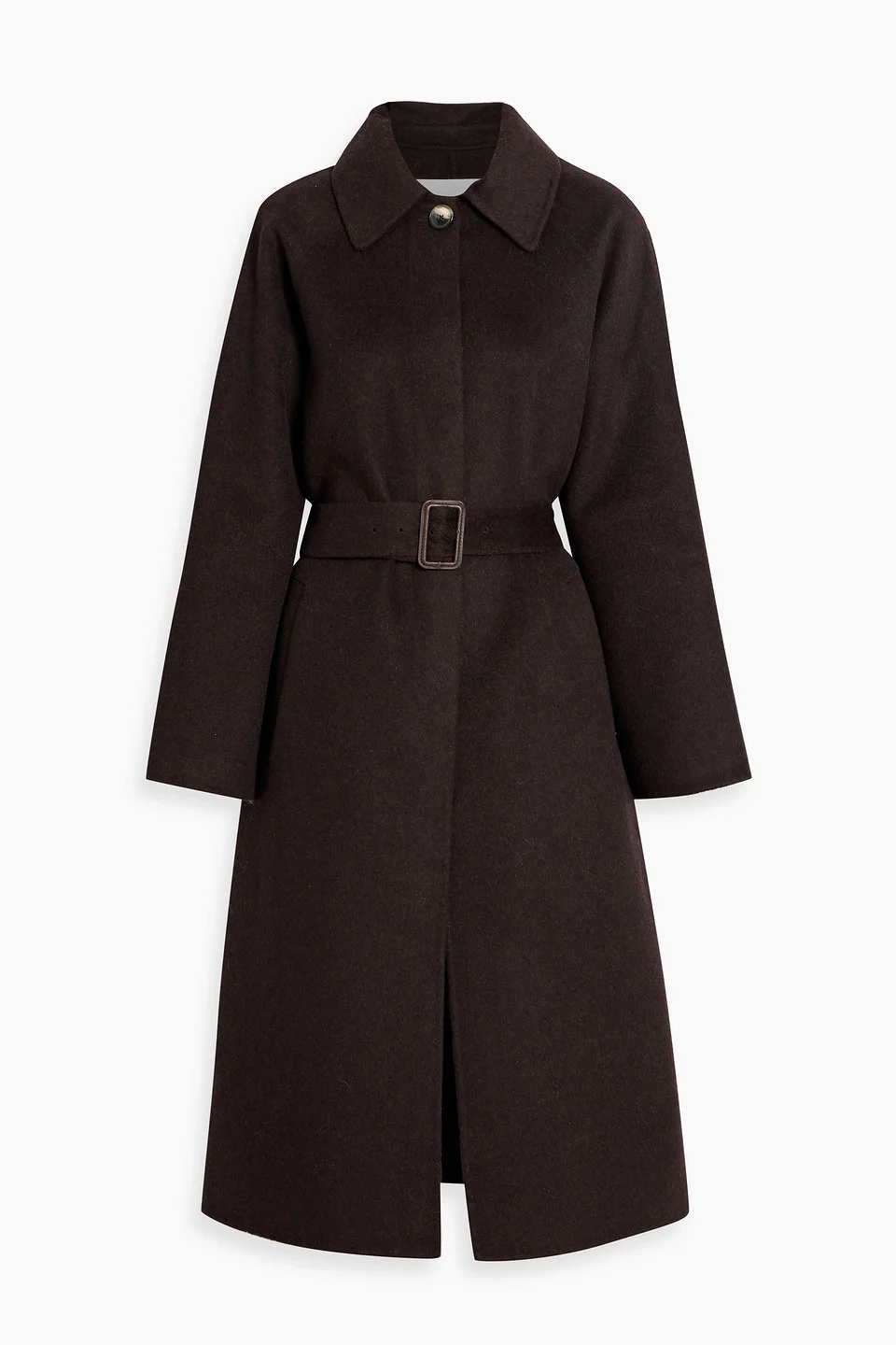 Juliette belted wool-blend felt coat - 1