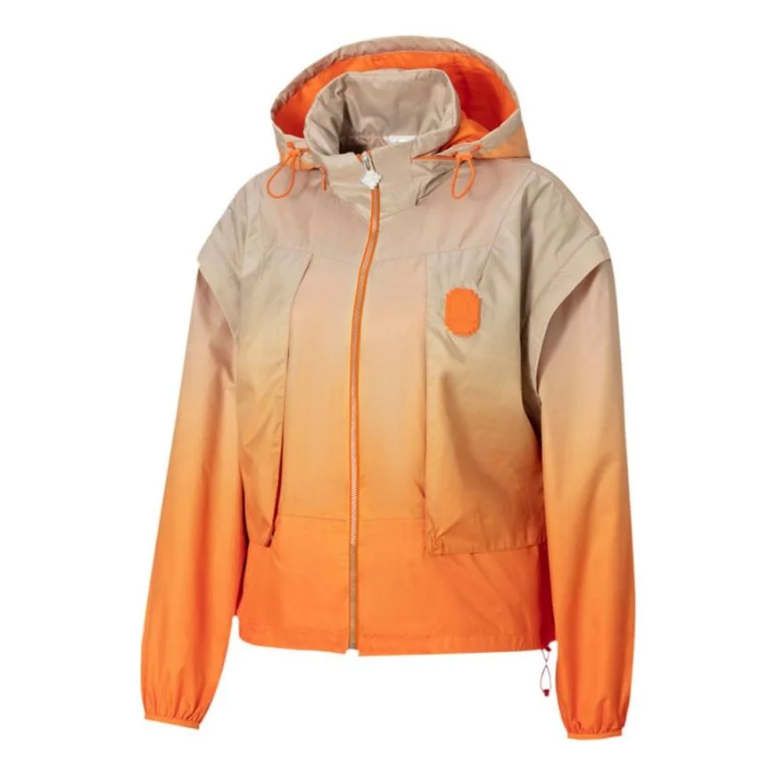 (WMNS) PUMA x PRONOUNCE Printing Hooded Jacket Orange 532147-29 - 1