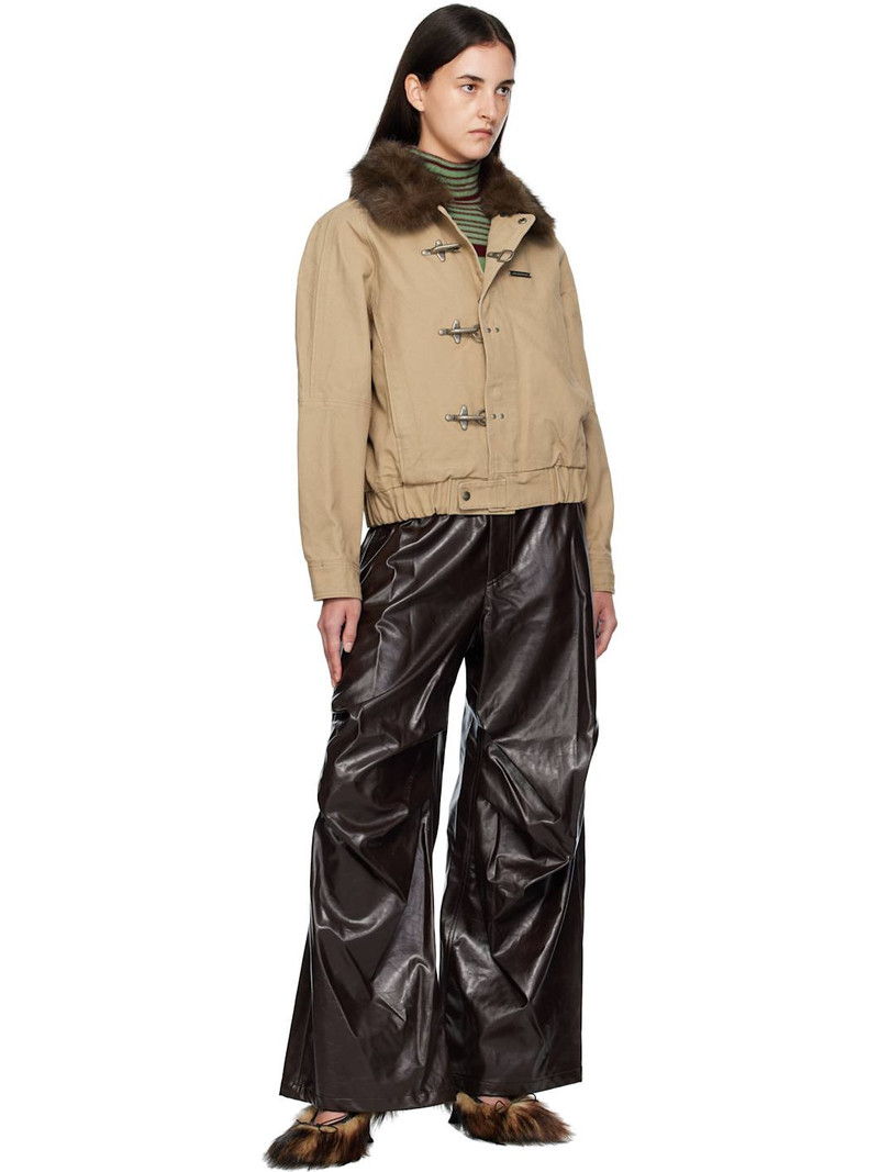 Andersson Bell Beige Ortega Washed Cotton Jacket outlook