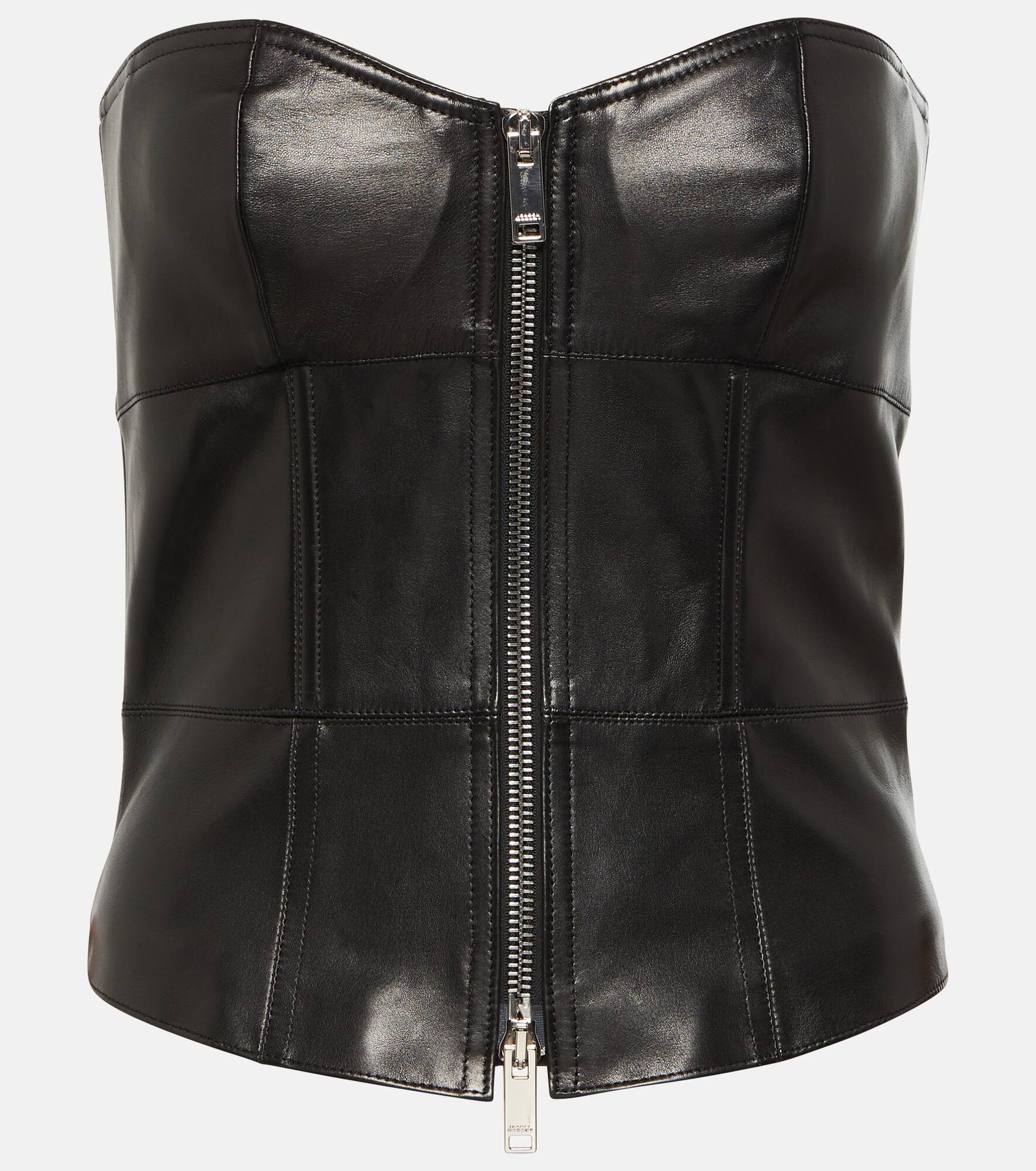 Etna leather bustier - 1