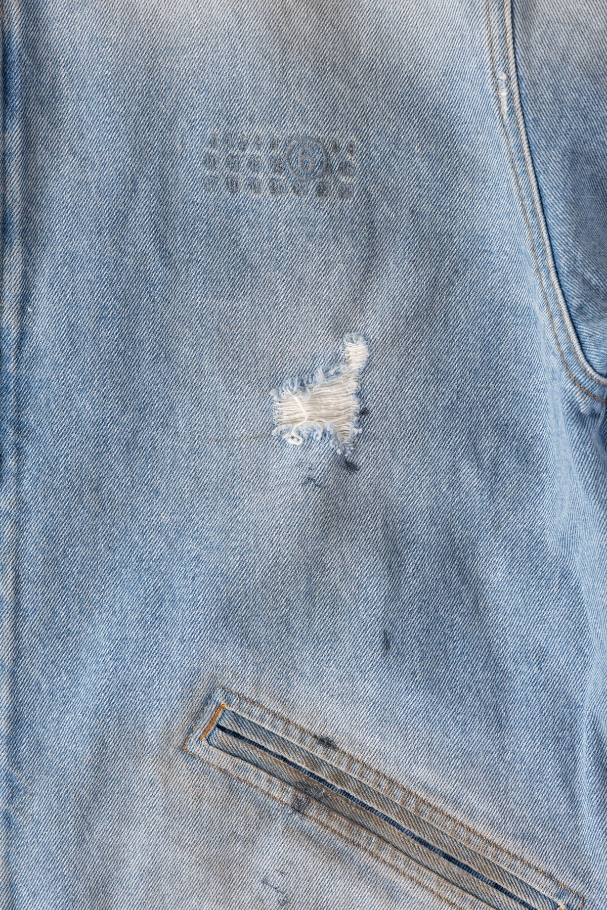 Denim Zip Jacket - Worn - 3