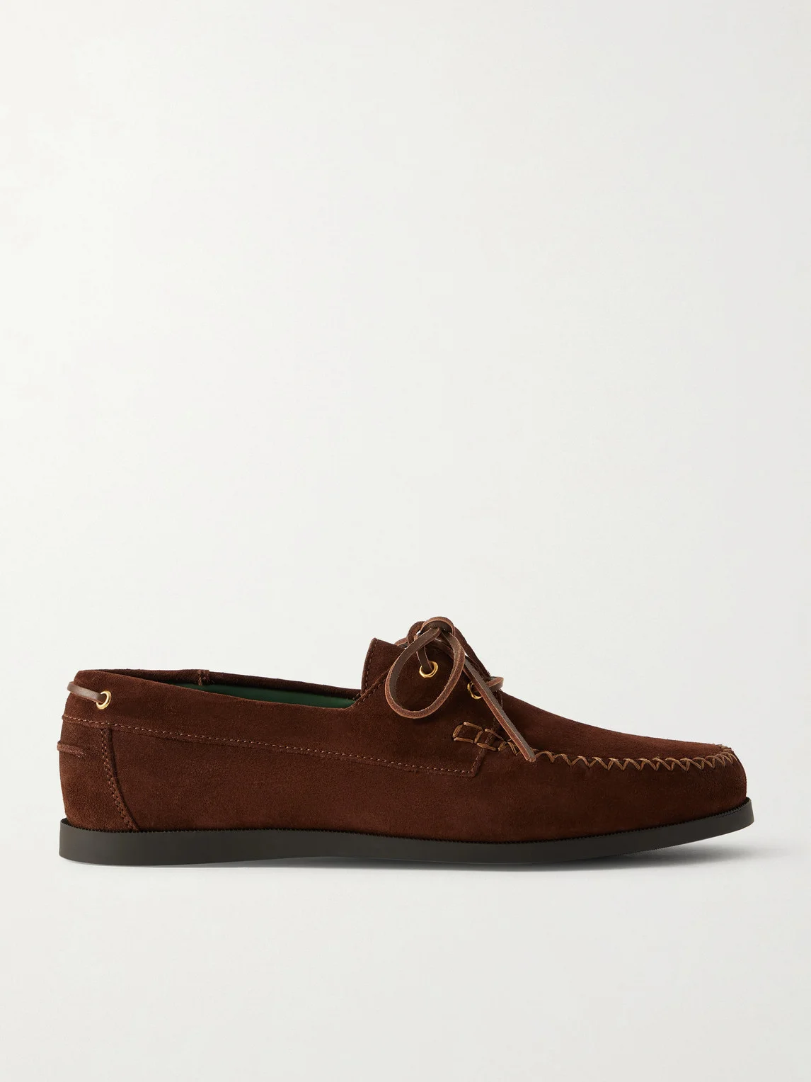 Boatman Suede Boat Shoes - 1