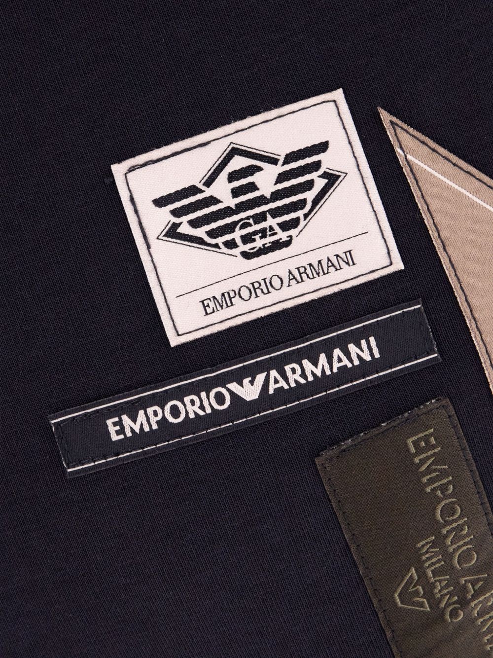 logo-patch hoodie - 3