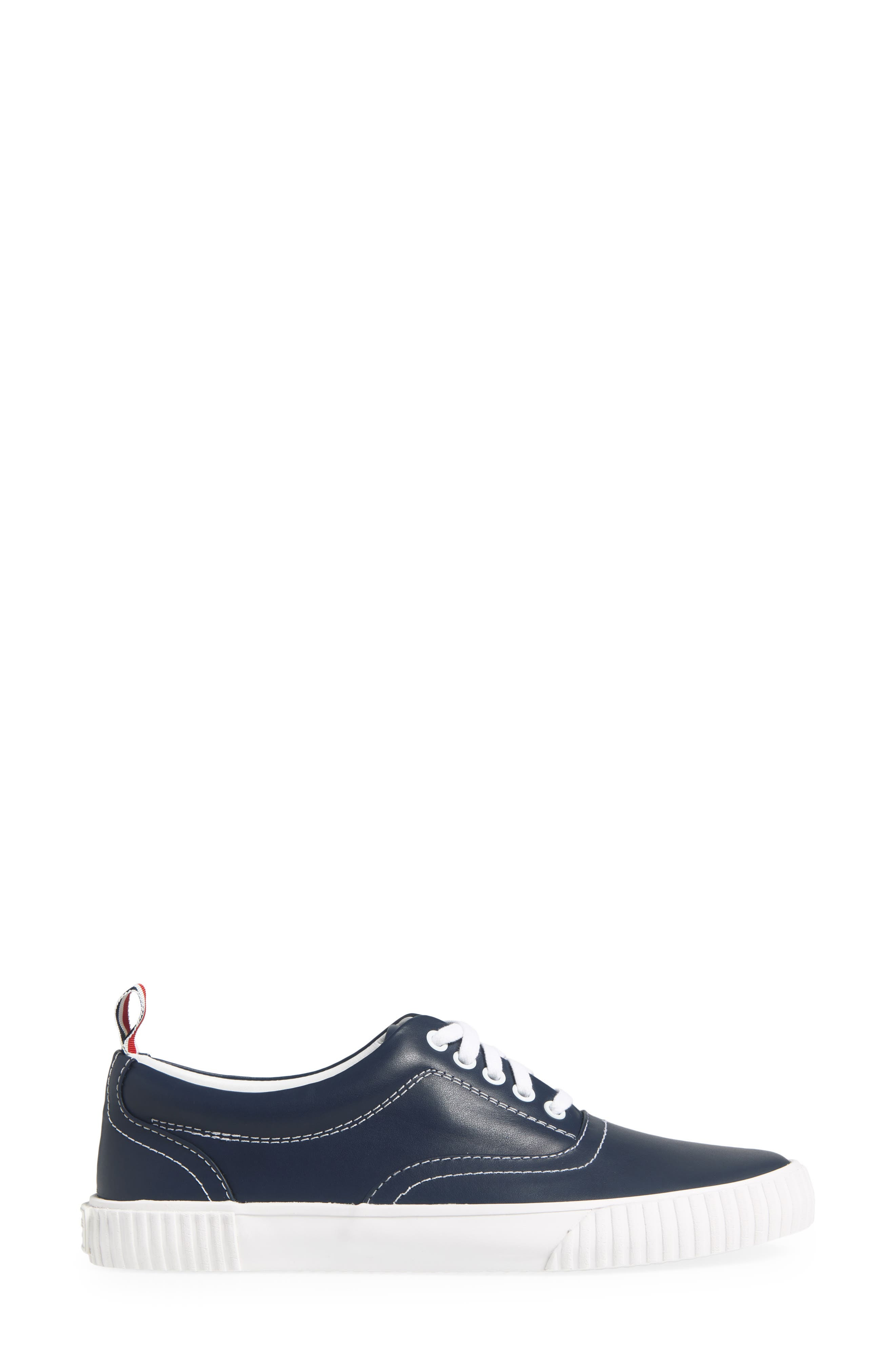 Thom Browne Heritage Low Top Sneaker in Navy at Nordstrom - 3