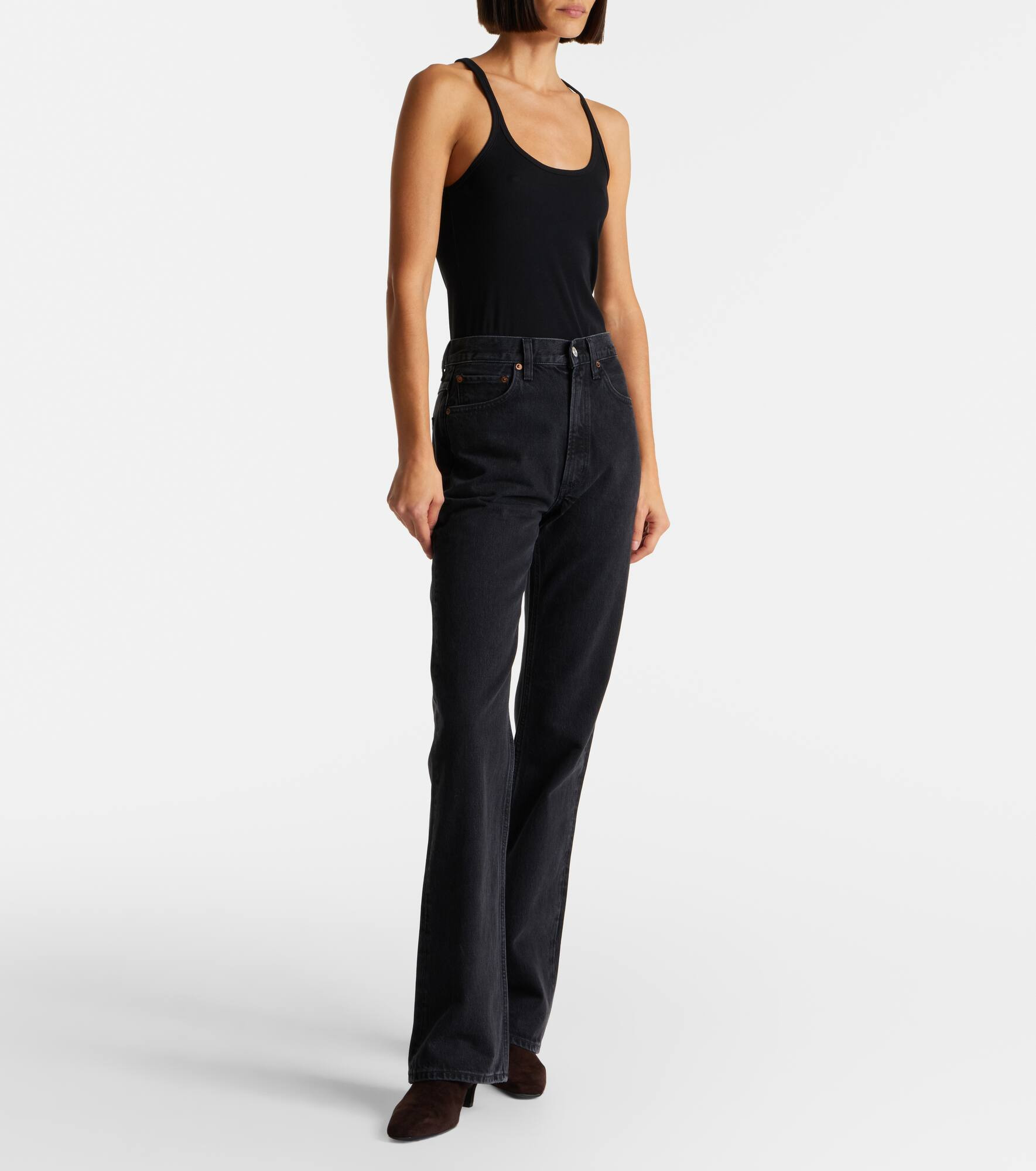 Leena mid-rise flared jeans - 7