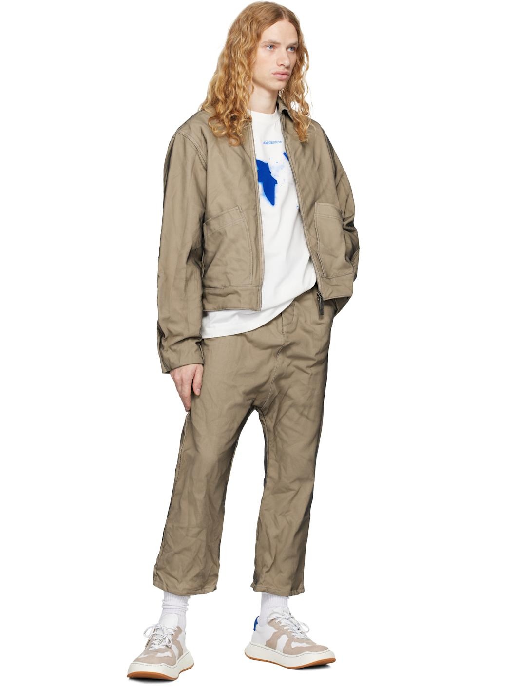 Beige Product. 69 Trousers - 4
