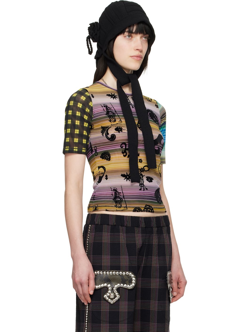 Multicolor Duke Short Sleeve Mesh T-shirt - 2