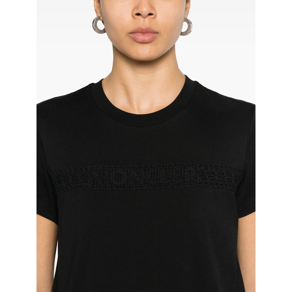 Moncler Black Tops - T-Shirts & Jerseys Women - 5