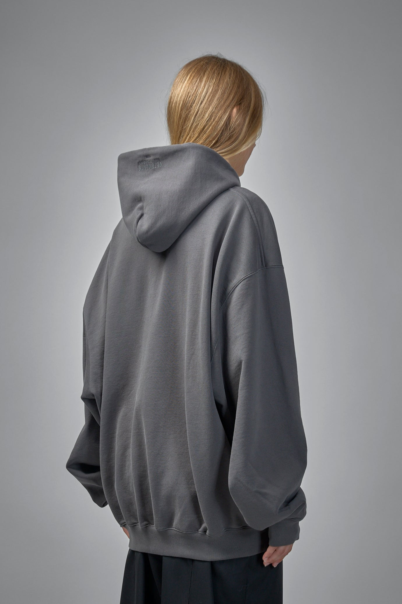 Boxing Logo Oversized Zip-Up Hoodie - 3