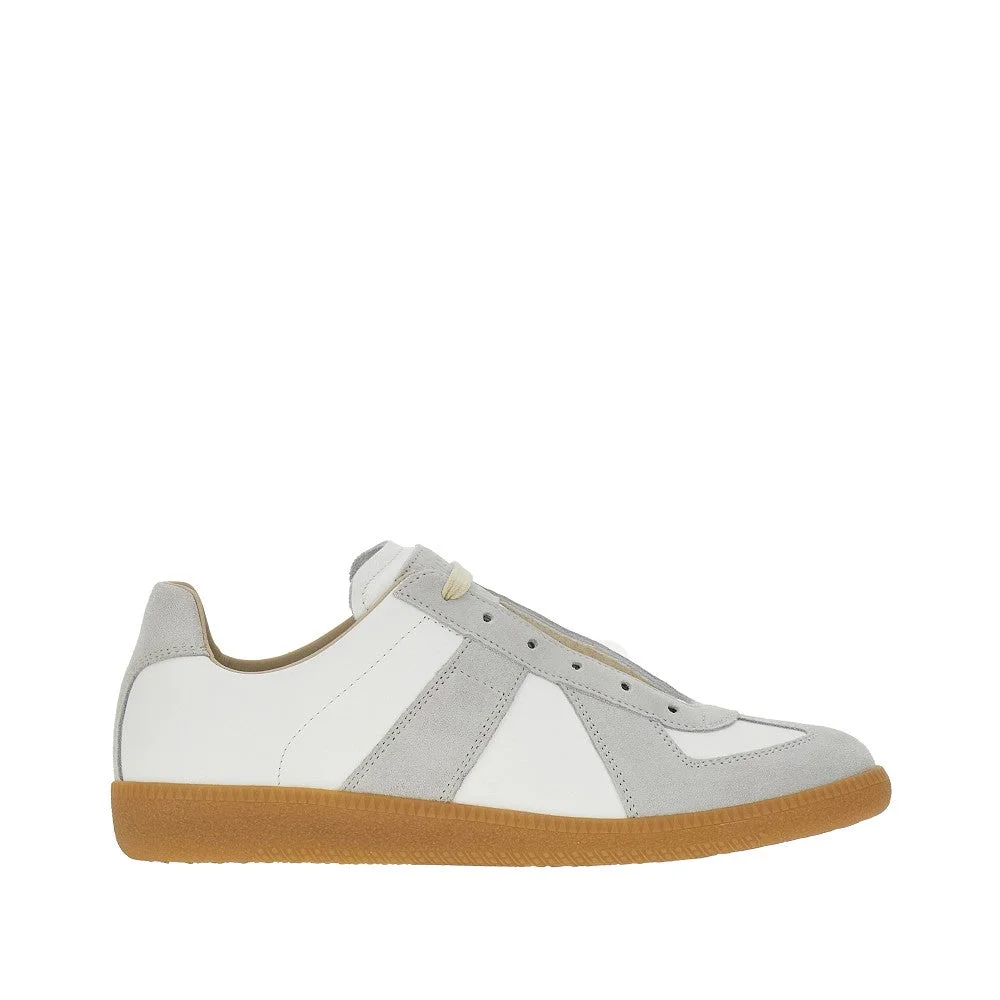 LEATHER REPLICA SNEAKERS - 1