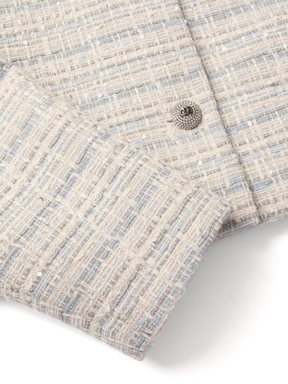 cropped tweed jacket - 3