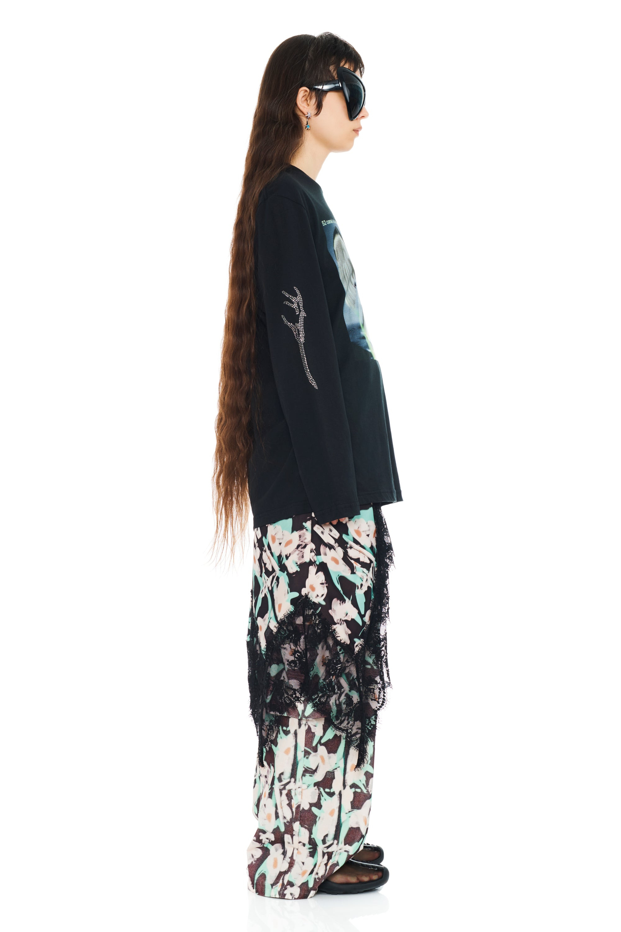 52 CANAL L/S RHINESTONE GRAPHIC TEE - 4