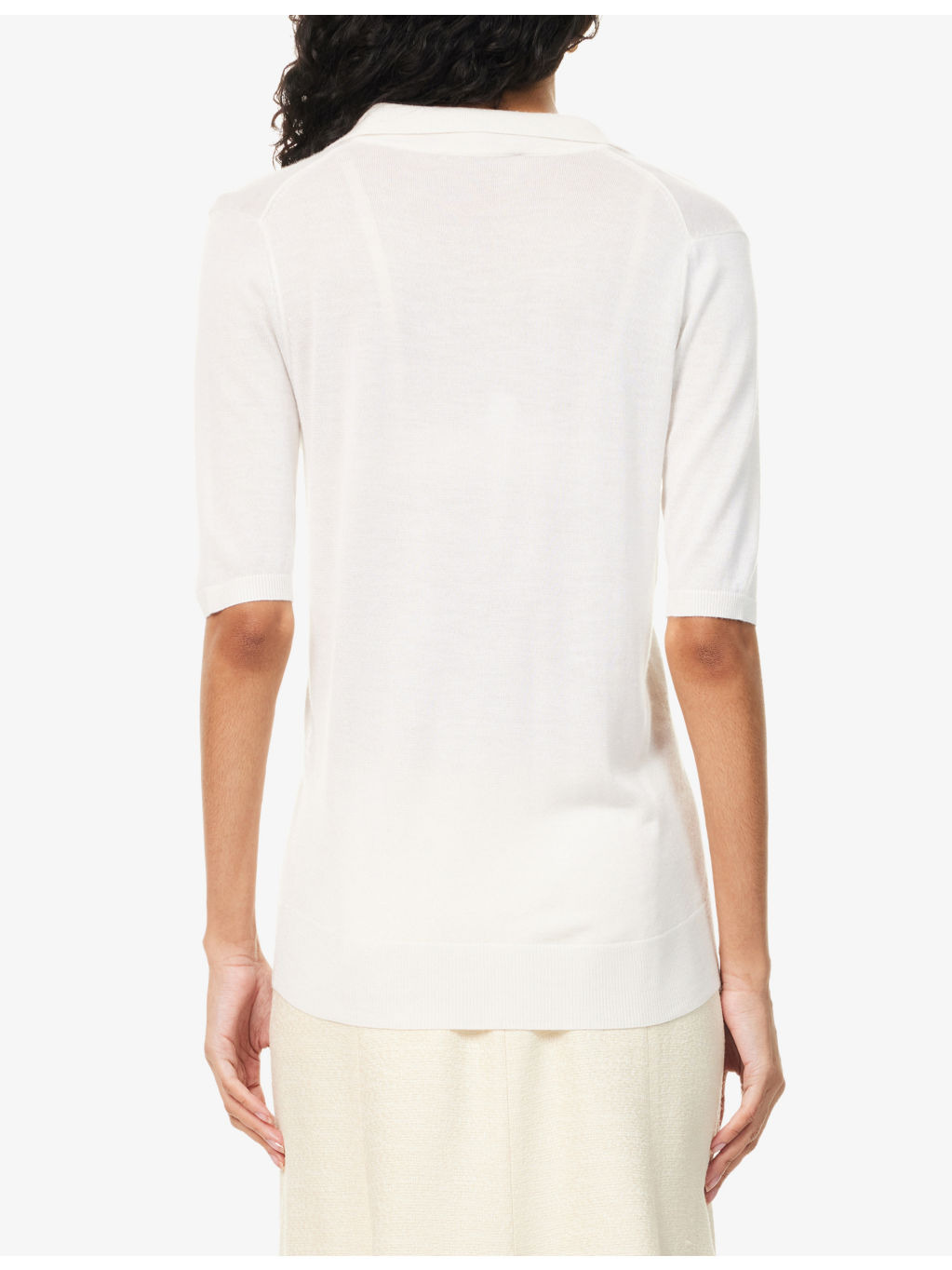 Frank Regular-Fit Cashmere-And-Silk Knit Polo Shirt - 4