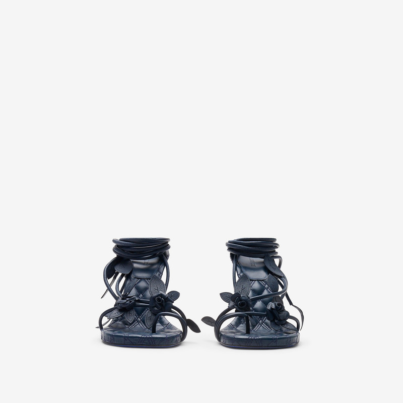 Leather Ivy Flora Heeled Sandals​ 3