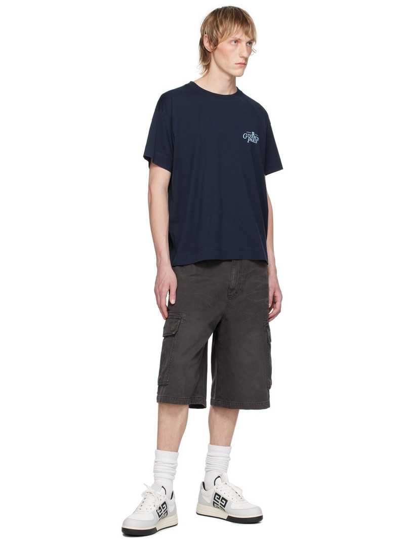 Givenchy Navy Boxy Fit T-Shirt outlook