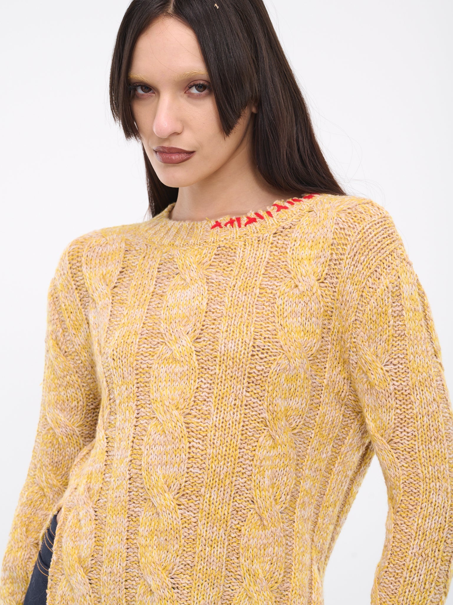 Nibbled Edges Mouliné Jumper - 4