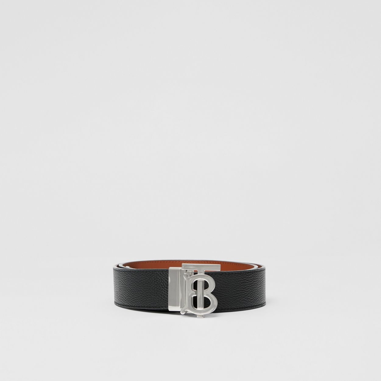 Reversible Monogram Motif Leather Belt - 4