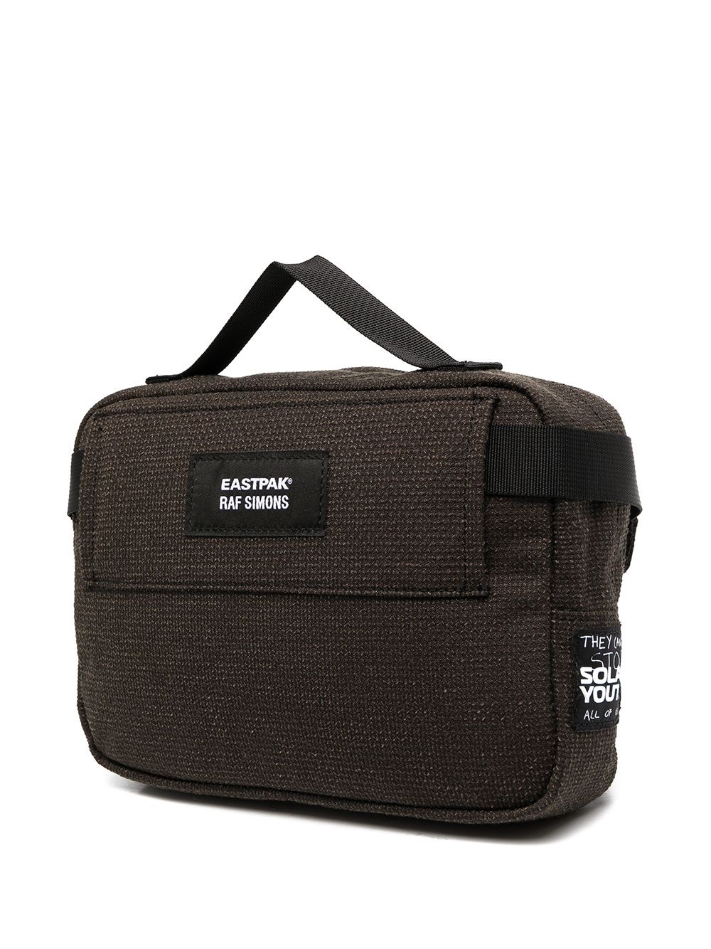 logo patch shoulder bag - 3