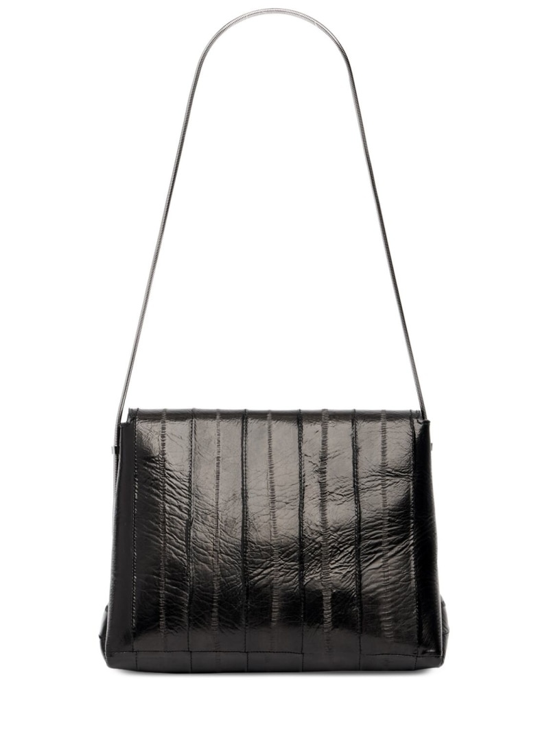 Bobbi leather shoulder bag - 5