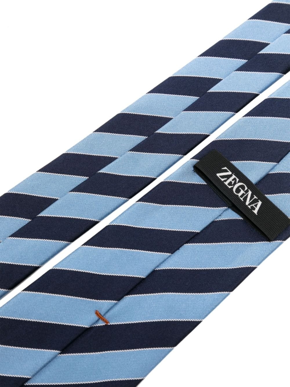 striped silk tie - 2